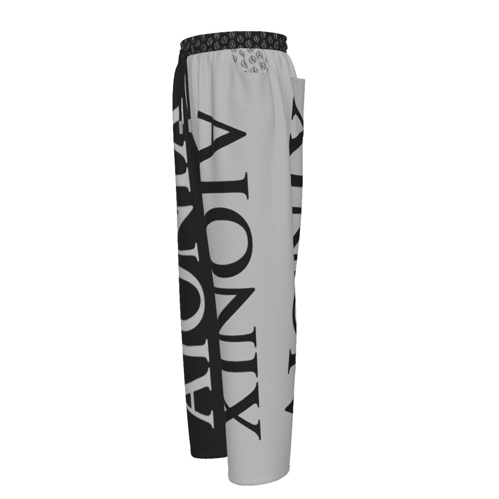All-Over Print Unisex Straight Casual Pants | 245GSM Cotton